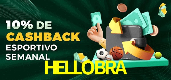 10% de bônus de cashback na HELLOBRA